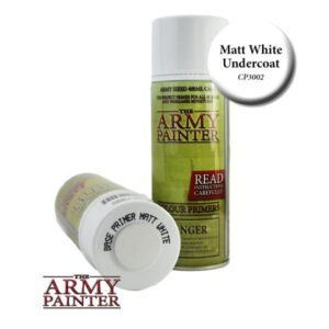 Army Painter - Base Primer - Matt White Spray 400ml