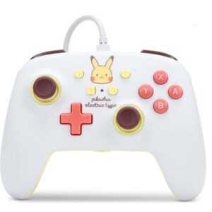 PowerA Enhanced drátový herní ovladač - Pikachu Electric Type (Switch)
