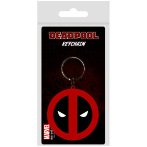 Klíčenka gumová - Deadpool Logo