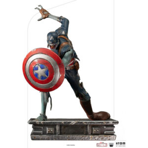 Soška Iron Studios Zombie Captain America - What If...? - Art Scale 1/10